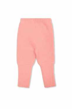Gucci Kids RÓŻOWY Wełniane spodnie z logo