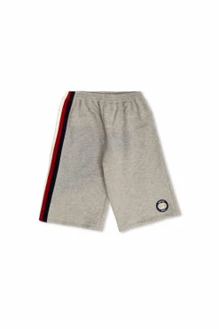 Gucci Kids SZARY Bawełniane szorty