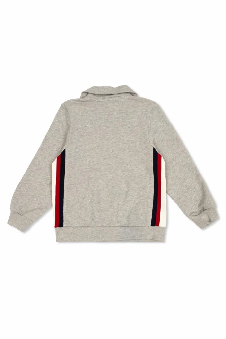 Gucci Kids SZARY Bluza z kołnierzem