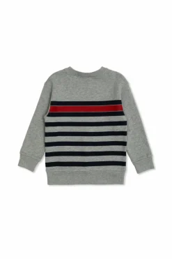 Gucci Kids SZARY Bluza z logo