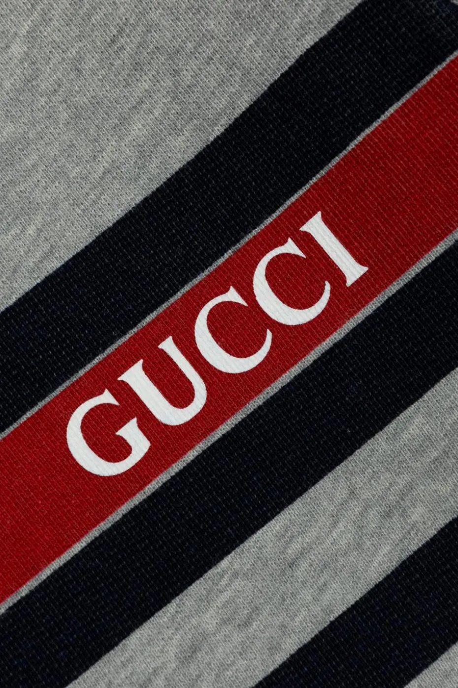 Gucci Kids SZARY Bluza z logo