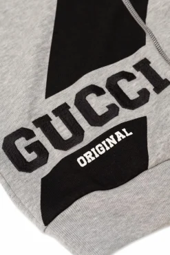 Gucci Kids SZARY Bluza zapinana na zamek