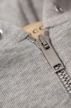 Gucci Kids SZARY Bluza zapinana na zamek
