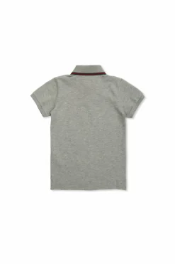 Gucci Kids SZARY Polo z logo