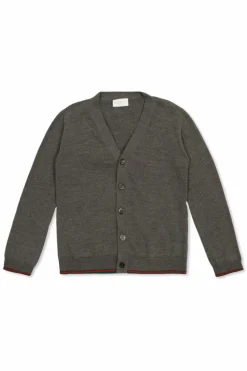 Gucci Kids SZARY wełniany kardigan