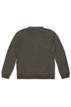 Gucci Kids SZARY wełniany kardigan