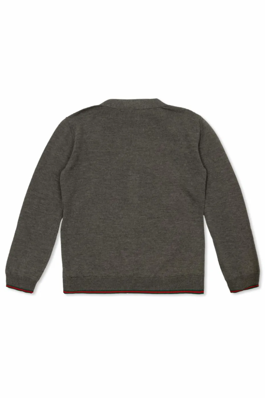 Gucci Kids SZARY wełniany kardigan