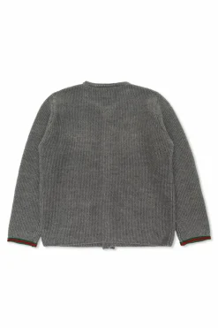 Gucci Kids SZARY Wełniany kardigan