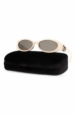 Gucci kremowy Okulary przeciwsłoneczne