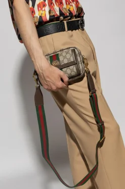 Gucci kremowy Torba na ramię ‘Ophidia GG Mini’