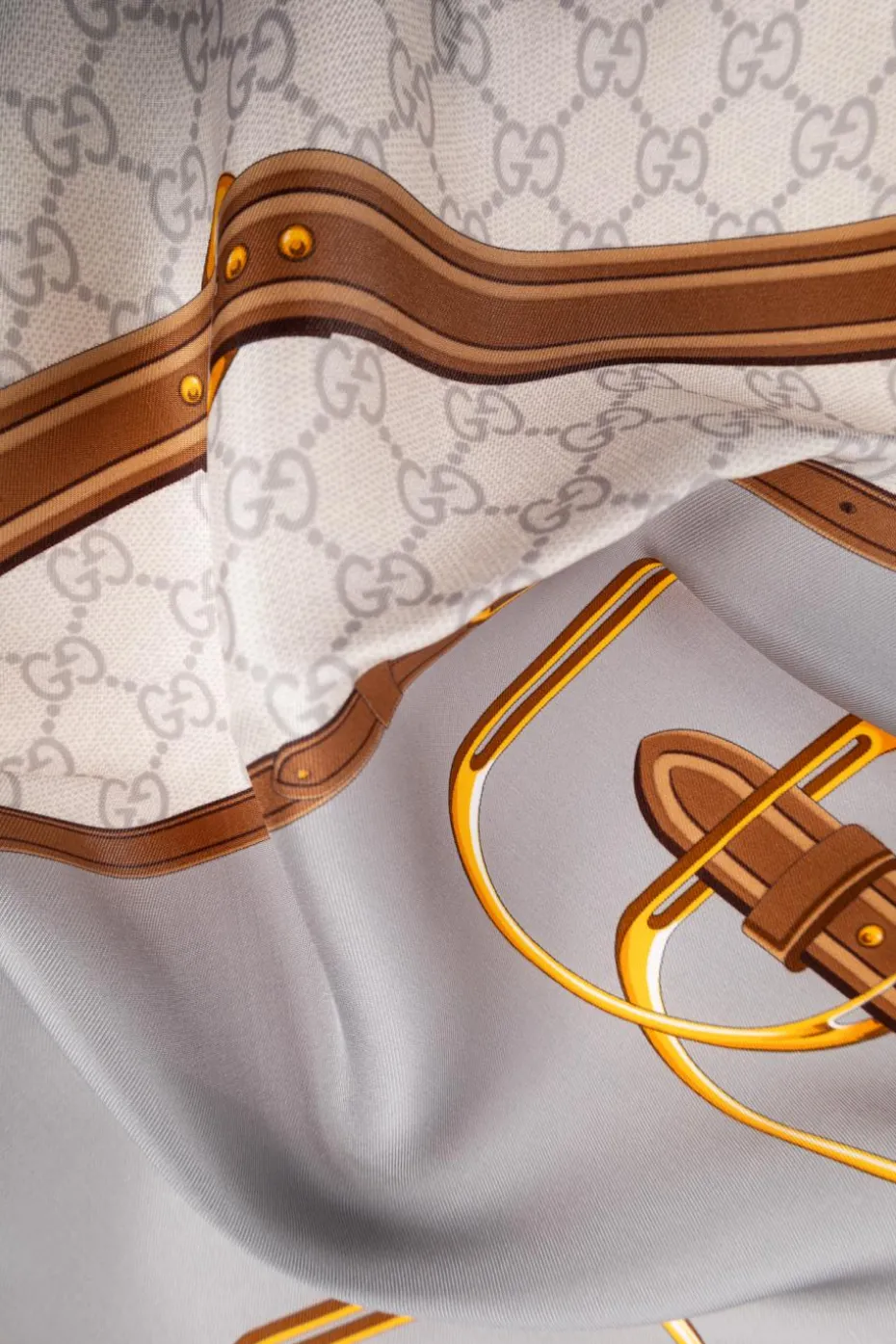 Gucci MULTIKOLOR Jedwabna chusta