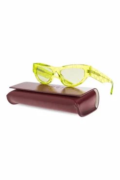 Gucci neonowy Okulary przeciwsłoneczne