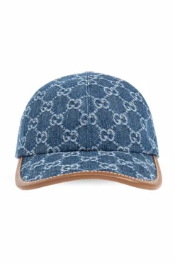 Gucci NIEBIESKI Czapka z daszkiem