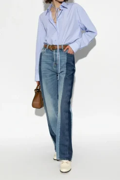 Gucci NIEBIESKI Jeansy z logo
