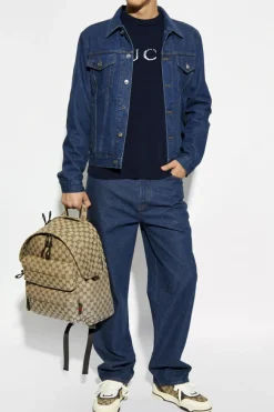 Gucci NIEBIESKI Kurtka jeansowa