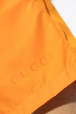 Gucci POMARAŃCZOWY Szorty kąpielowe