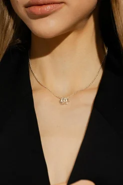 Gucci SREBRNY Naszyjnik z logo