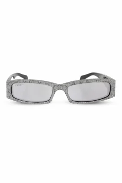 Gucci SREBRNY Okulary przeciwsłoneczne