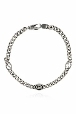 Gucci SREBRNY Srebrna bransoleta
