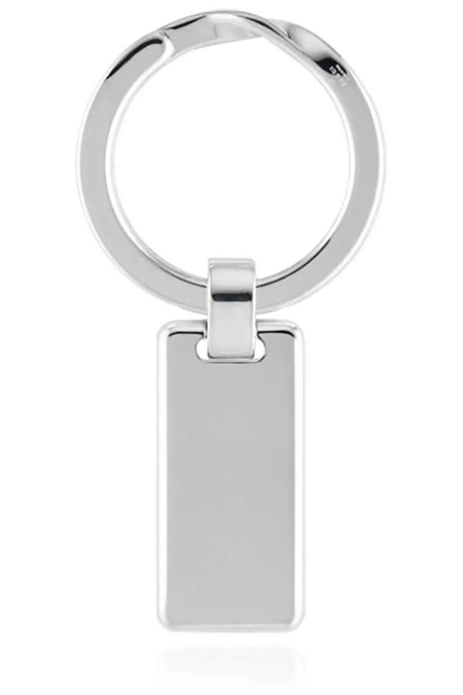 Gucci SREBRNY Srebrny brelok z logo