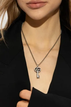 Gucci SREBRNY Srebrny naszyjnik