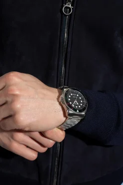 Gucci SREBRNY Zegarek ‘Dive’