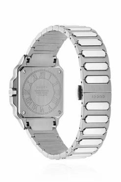 Gucci SREBRNY Zegarek `G-Flat`