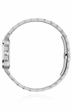 Gucci SREBRNY Zegarek `G-Flat`