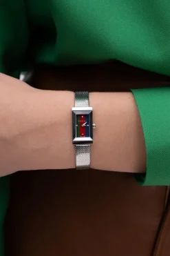 Gucci SREBRNY Zegarek ‘G-Timeless’
