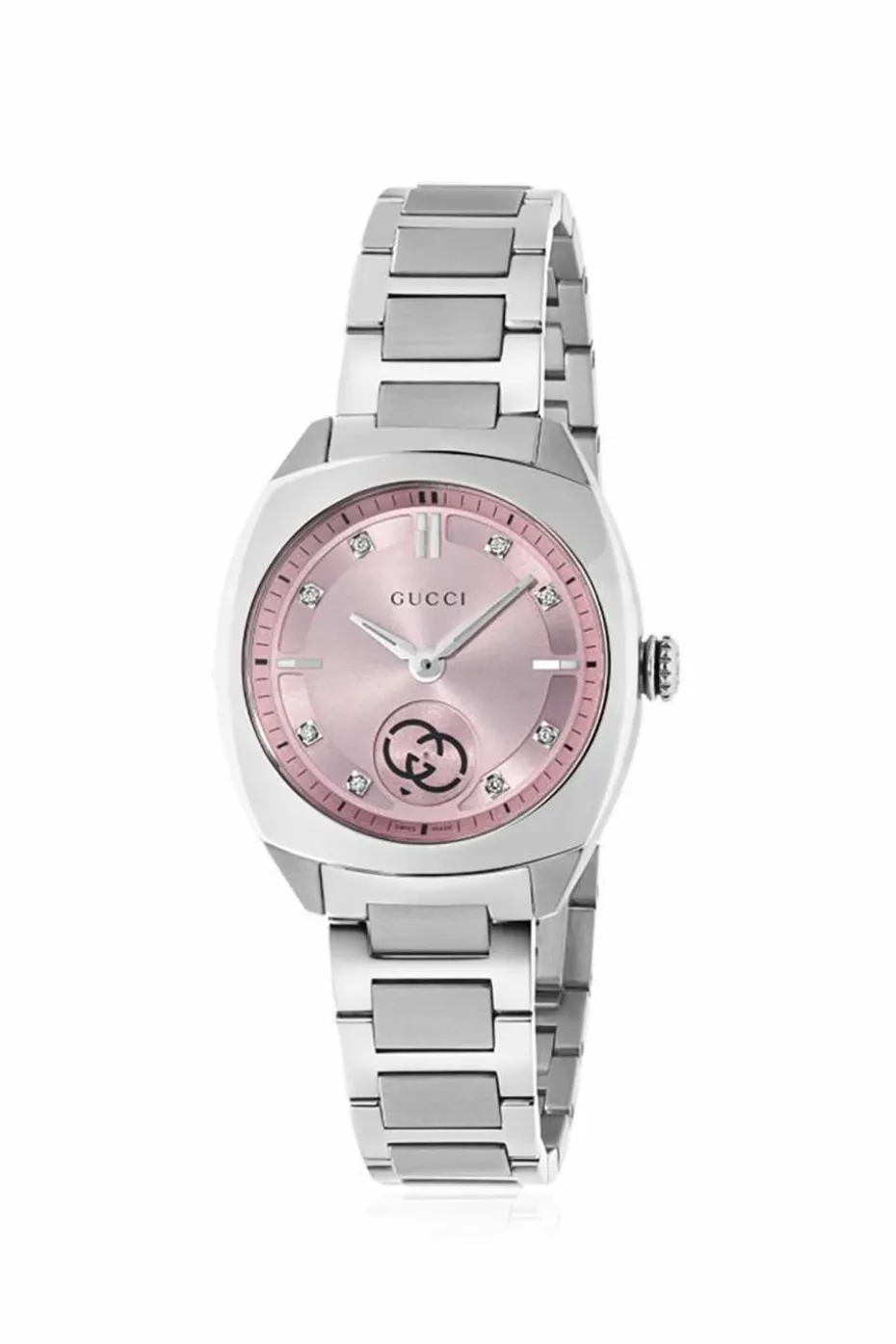 Gucci SREBRNY Zegarek z logo