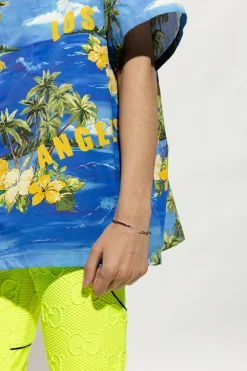 Gucci SREBRNY Złota bransoleta z logo
