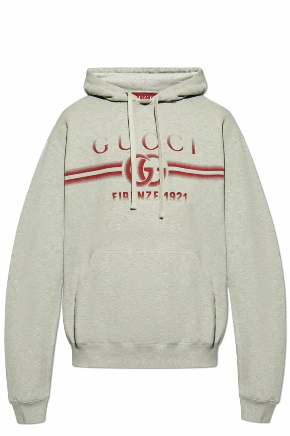 Gucci SZARY Bluza z kapturem