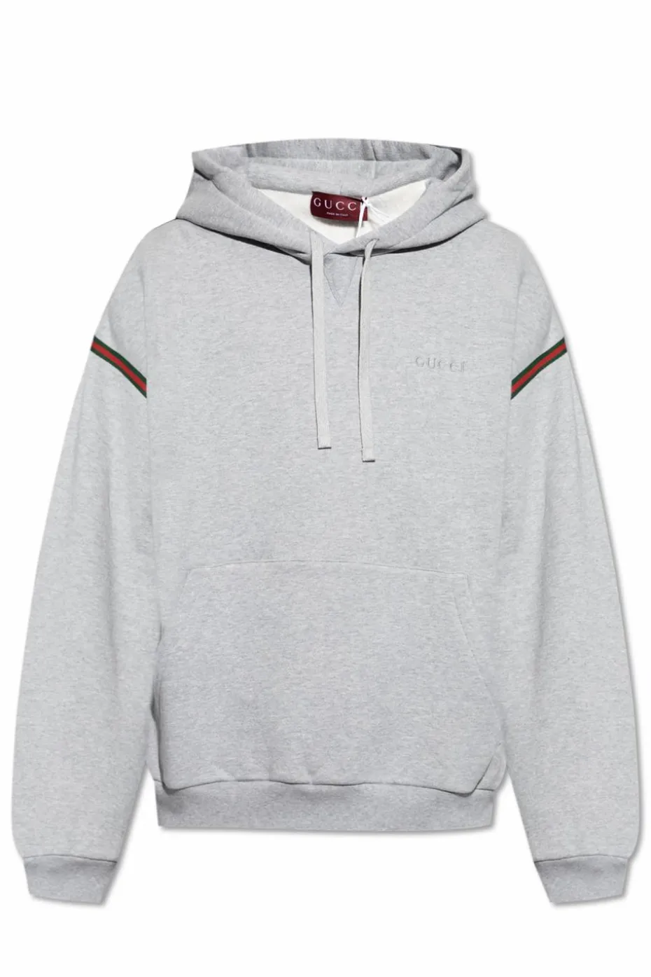Gucci SZARY Bluza z kapturem