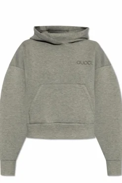 Gucci SZARY Bluza z logo