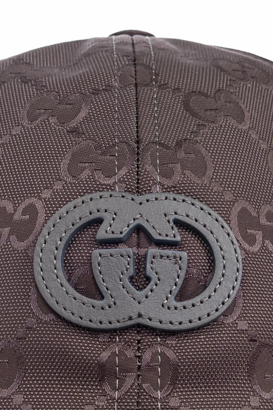 Gucci SZARY Czapka z daszkiem