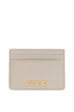 Gucci SZARY Etui na karty z logo