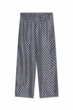 Gucci SZARY Jedwabne spodnie