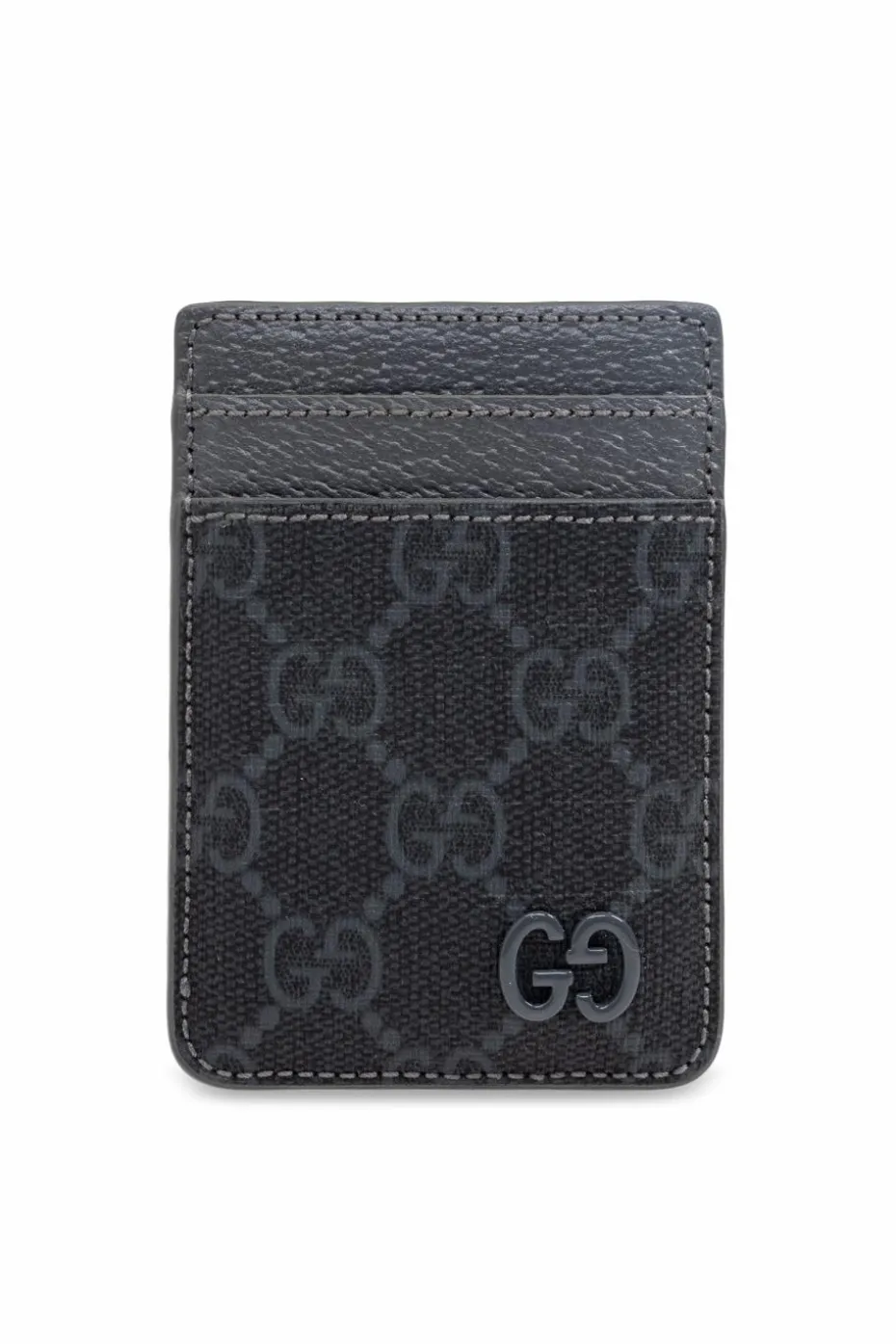 Gucci SZARY Magnetyczne etui na karty do telefonu