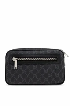 Gucci SZARY Torba na pas z logo