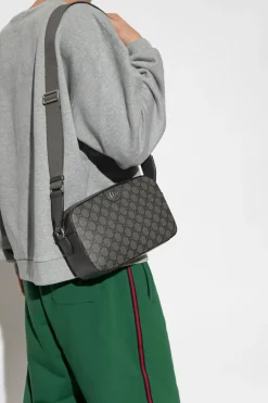 Gucci SZARY Torba na ramię ‘Ophidia Medium’