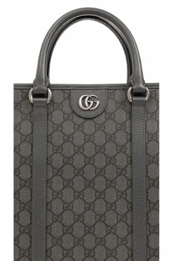 Gucci SZARY Torba ‘Ophidia Medium’ typu ‘shopper’