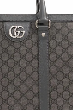 Gucci SZARY Torba ‘Ophidia Large’ typu ‘shopper’