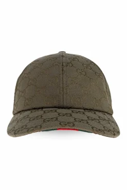 Gucci ZIELONY Czapka z daszkiem