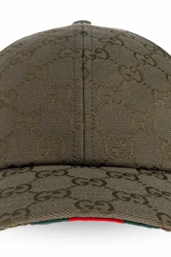 Gucci ZIELONY Czapka z daszkiem
