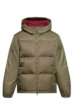 Gucci ZIELONY Kurtka puchowa
