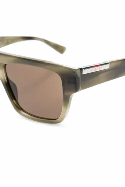 Gucci ZIELONY Okulary przeciwsłoneczne