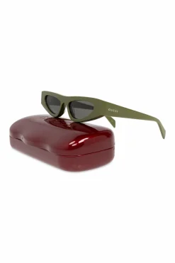 Gucci ZIELONY Okulary przeciwsłoneczne