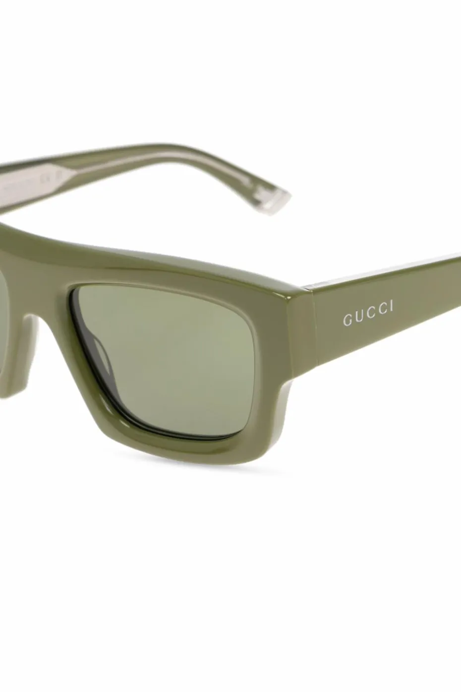 Gucci ZIELONY Okulary przeciwsłoneczne