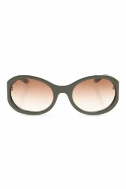 Gucci ZIELONY Okulary przeciwsłoneczne