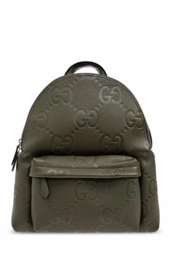 Gucci ZIELONY Plecak z monogramem